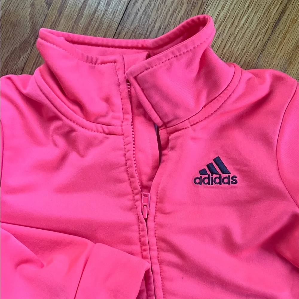 Adidas Dark Coral and Gray Athletic Set